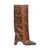 COPERNI Coperni Snake Print Boots BROWN