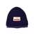 MISSONI BEACHWEAR Blue Beanie With Logo Patch In Wool Man BLUE