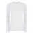 P.A.R.O.S.H. White Long-Sleeve Crewneck T-Shirt In Jersey Woman WHITE