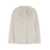 VALENTINI 1972 White Crewneck Sleeveless Cape In Ecofur Woman WHITE