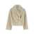 VALENTINI 1972 Eco Mink Cropped Jacket Beige