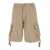 ERL Unisex Classic Cargo Shorts Woven Beige