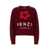 Kenzo Kenzo Flower Boke Logo Sweater RED