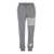 Thom Browne Sweatpants W/ Engineered 4 Bar In Loopback GREY