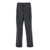 AMI Paris Grey Wide Legs With Concealed Closure In Wool Man GREY