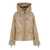 KhrisJoy 'Khris' Beige Down Jacket With Logo Detail In Tech Fabric Woman Beige