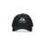 Moose Knuckles Black Baseball Cap With Metal Logo Patch In Cotton Man Black