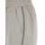 Brunello Cucinelli Grey Pants With Monil Detail On The Side In Silk And Cotton Woman GREY