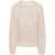 Brunello Cucinelli Beige Sweater With Micro Sequins In Mesh Knit Woman Beige