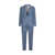 Brunello Cucinelli Brunello Cucinelli Pinstriped Suit BLUE