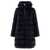 Herno Herno Faux Fur Down Coat BLUE