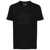 John Richmond John Richmond Cotton T-Shirt With Rhinestones Black