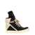 Rick Owens Rick Owens Geobasket Leather Sneakers Black