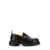 Ganni 'Everyday' Black Loafers With Logo Detail In Naplak Woman Black