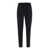 Semicouture 'Buddy' Blackpants With Drawstring Elastic Waist In Viscose Blend Stretch Woman Black