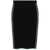 Casablanca Casablanca Wool Laurel Midi Skirt With Embroidery Black