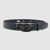 Diesel Diesel Black Leather Belt Black