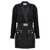 Elisabetta Franchi Pocket detail dress Black