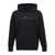 KITON Logo print hoodie Black