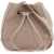 Brunello Cucinelli Techno Raffia Bucket Bag With BEIGE CHIARO