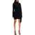 GIUSEPPE DI MORABITO Gathered Jersey Mini Dress In BLACK