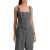 GIUSEPPE DI MORABITO Stretch Wool Corset Top With Nine Words GREY