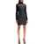 Jean Paul Gaultier 'Striped Mini Dress In Two NAVY/WHITE/BLACK