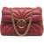 Pinko Quilted maxi crossbody bag Red