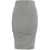 Pinko Jersey skirt with strass Grey