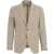 Tagliatore Single-breasted blazer houndstooth Beige