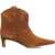 STAUD Ankle boots 'Western Wally' Brown