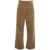 Jucca Wide leg corduroy pants Brown