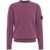 Stone Island Sweatshirt with detachable logo patch Violet