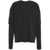 Thom / Krom Long sleeve shirt with layer look Black