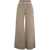 Kaos Wide leg sweatpants Brown