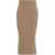 Liu Jo Collection Knit skirt in alpaca blend Brown