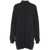 Thom / Krom Long sleeve shirt in viscose Black