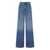 Max Mara Weekend MAX MARA WEEKEND VEGA LIGHT BLUE WIDE LEG JEANS Blue