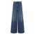 Max Mara Weekend MAX MARA WEEKEND ABITATA BLUE WIDE LEG JEANS Blue