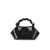 Ganni GANNI BOU BLACK CROCO PRINT BAG Black