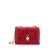 Versace 'Kleio' Red Crossbody Bag With Medusa '95 Detail In Pillow-Like Leather Woman RED