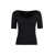 Pinko Pinko Marrubio Knitted T-Shirt Black