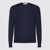 CRUCIANI Cruciani Blue Wool Knitwear BLUE