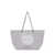 Tory Burch Tory Burch Ella Chain Nylon Tote Bag GREY