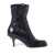 Miu Miu Miu Miu Stivaletti (16-2Laced-Up Leather Stiletto Boots8) Black