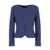 Emporio Armani Emporio Armani Matelassé Cotton Jacket BLUE