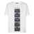 Balmain Balmain T-Shirt With Vintage Print WHITE