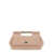 Dolce & Gabbana 'Sicily' Pink Handbag With Logo Plaque In Smooth Leather Woman Beige