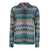 MISSONI BEACHWEAR Multicolor Syaggered Zigzag Rashel Long Sleeve Shirt MULTICOLOR