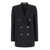 Tagliatore 'Jasmine' Black Double-Breasted Jacket With Peak Revers In Wool Blend Woman Black